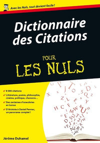 Dictionnaire des citations pour les Nuls