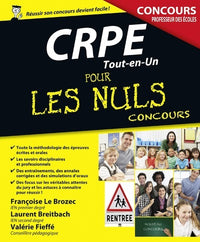 CRPE Tout-en-Un pour les Nuls Concours, nouvelle édition