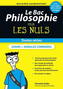 Le bac philosophie 2007 pour les nuls
