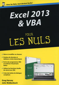 Excel 2013 et vba megapoche pour les nuls
