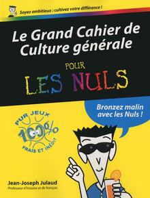 Grand Cahier de culture générale Pour les nuls