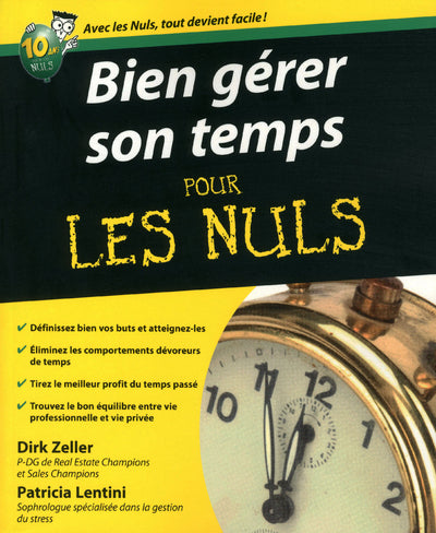 Bien gérer son temps pour les Nuls