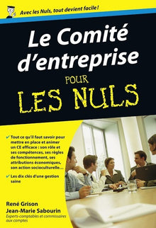 Le comité d'entreprise Poche Pour les nuls