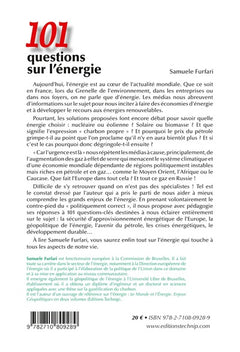 101 questions sur l'énergie