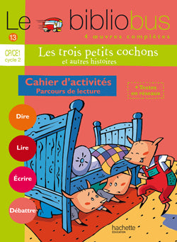 Le Bibliobus n° 13 CP/CE1 - Les Trois petits cochons