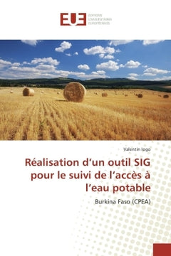 Réalisation d'un outil SIG pour le suivi de l'accès à l'eau potable