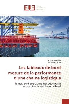 Les tableaux de bord mesure de la performance d'une chaine logistique