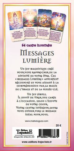 Messages Lumière - La magie de l'image et de la pensée-clé réunies en 54 cartes