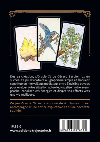 L'oracle Gé - 61 lames & la notice - Coffret