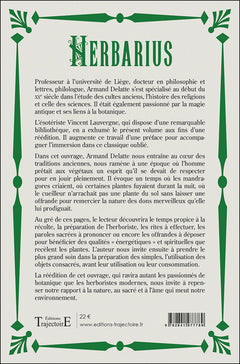 Herbarius - Recherches sur le cérémonial usité chez les anciens pour la cueillette des simples et des plantes magiques