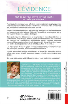 L'évidence - La certitude absolue que chaque chose a sens - La Loi du Principe