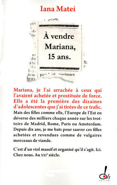 À vendre Mariana, 15 ans
