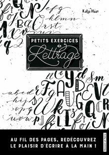 Petits exercices de lettrage