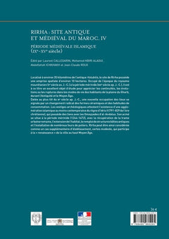 Rirha : site antique et médiéval du Maroc. IV