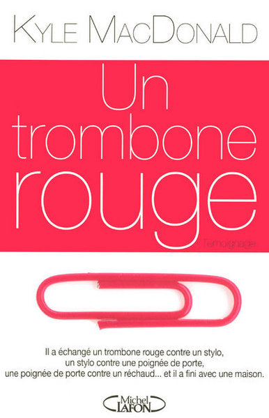 Un trombone rouge