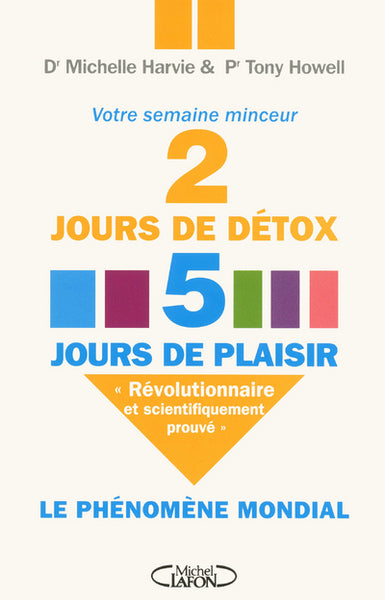 2 jours de détox, 5 jours de plaisir. "Le régime 2 jours"