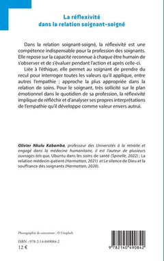 La réflexivité dans la relation soignant-soigné