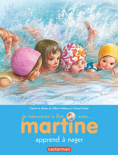 Martine apprend à nager