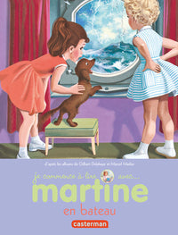 Martine en bateau