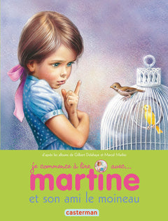 Martine et son ami le moineau
