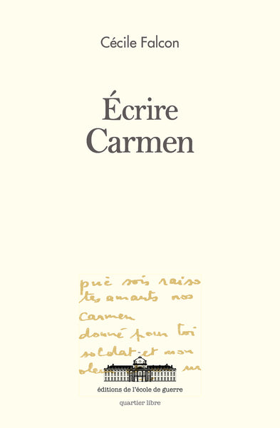 Ecrire Carmen