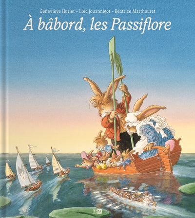 A babord, les Passiflore