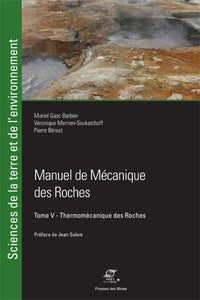 Manuel de mécanique des roches