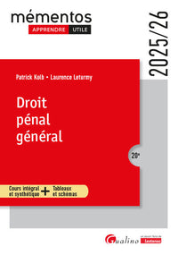 Droit pénal général