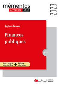 Finances publiques: Élaboration - Exécution - Contrôle