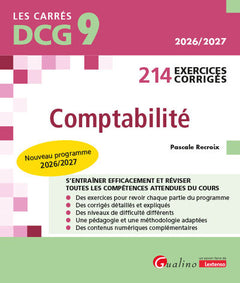 DCG 9 - 214 Exercices corrigés de Comptabilité