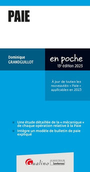 Paie: À jour de toutes les nouveautés « Paie » applicables en 2023