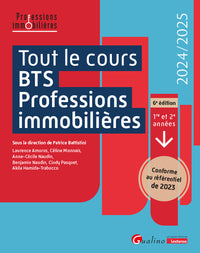Tout le cours BTS Professions immobilières
