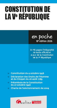Constitution de la Ve République