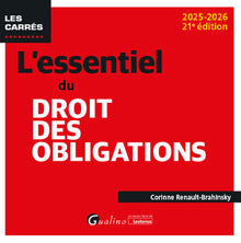 L'essentiel du droit des obligations