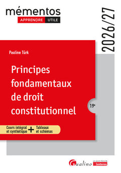 Principes fondamentaux de droit constitutionnel