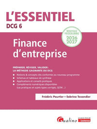 DCG 6 - Finance d'entreprise