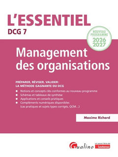 DCG 7 - Management des organisations