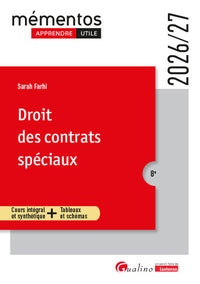 Droit des contrats spéciaux