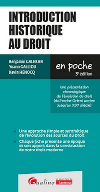Introduction historique au droit