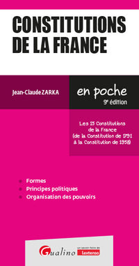 Constitutions de la France