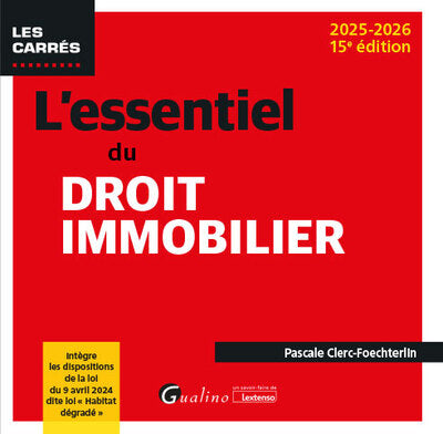 L'essentiel du droit immobilier