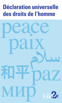 Déclaration universelle des droits de l'homme