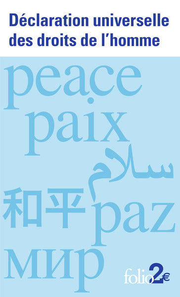 Déclaration universelle des droits de l'homme