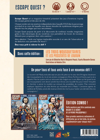 Les Trois Mousquetaires et les possédées de Loudun