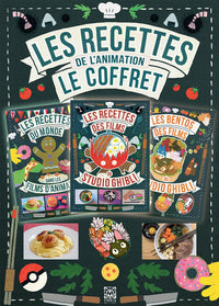 Cuisine et animation, coffret 3 livres