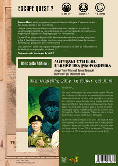 Achtung! Cthulhu: L'Armée des Profondeurs
