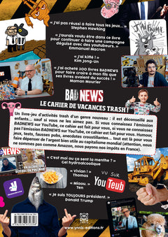 BADNEWS, le cahier de vacances trash