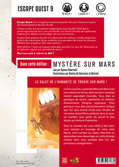 Escape Quest Mystère sur Mars