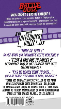 Quiz Répliques Culte