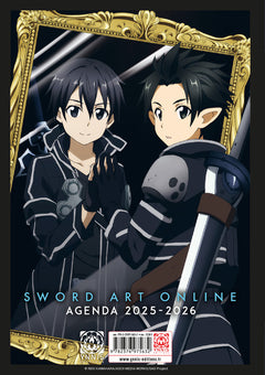Agenda scolaire 2025-2026 Sword Art Online